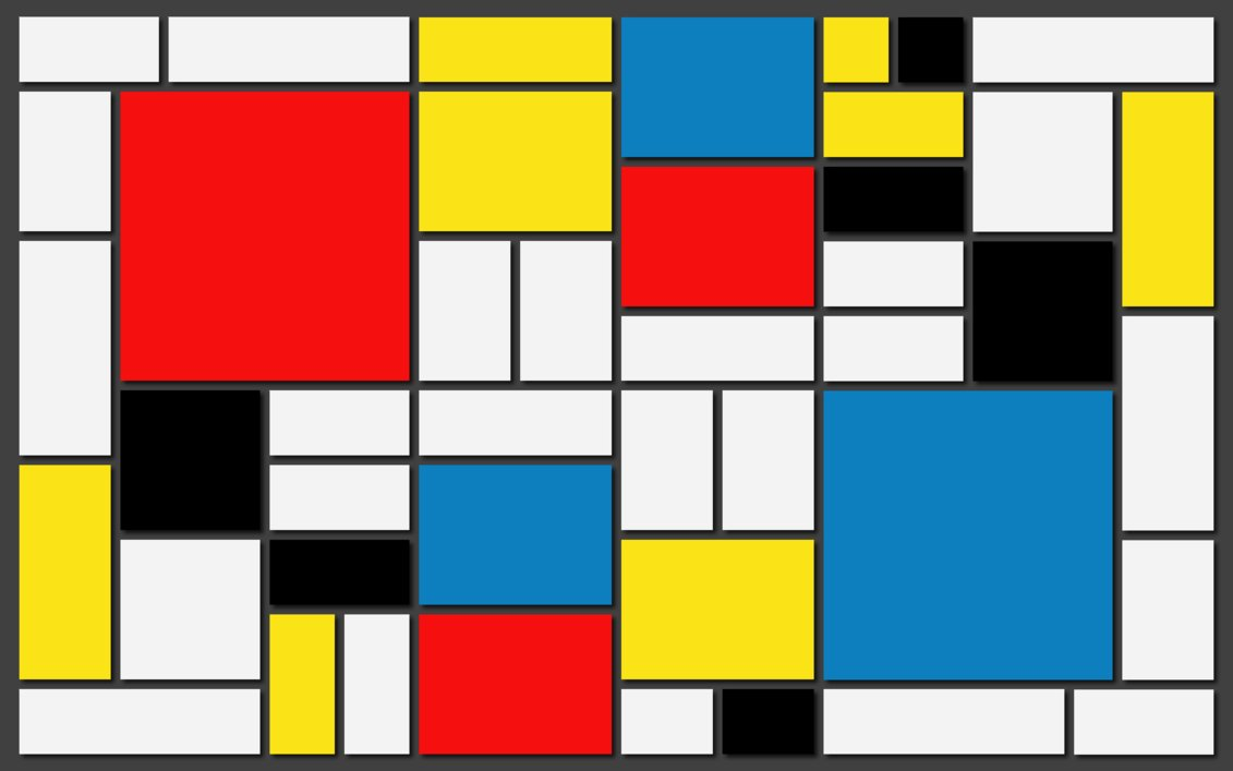 Tableau de Mondrian